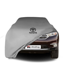Toyota Highlander 2 (2007-2013) Indoor Car Cover Custom Fit, Black, Gray, Blue, Red Color