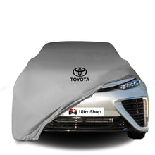 Toyota Mirai (2014-2020) Indoor Car Cover Custom Fit, Black, Gray, Blue, Red Color