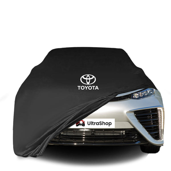 Toyota Mirai (2014-2020) Indoor Car Cover Custom Fit, Black, Gray, Blue, Red Color