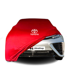 Toyota Mirai (2014-2020) Indoor Car Cover Custom Fit, Black, Gray, Blue, Red Color