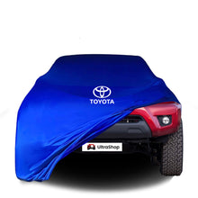 Toyota Tacoma 2 (2004-2015) Indoor Car Cover Custom Fit, Black, Gray, Blue, Red Color