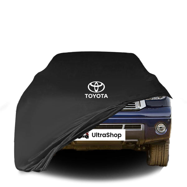 Toyota Tundra 2 (2006-2021) Indoor Car Cover Custom Fit, Black, Gray, Blue, Red Color