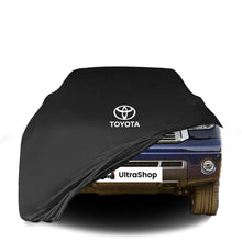 Toyota Tundra 2 (2006-2021) Indoor Car Cover Custom Fit, Black, Gray, Blue, Red Color