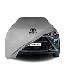 Toyota Wigo Indoor Car Cover Custom Fit, Black, Gray, Blue, Red Color