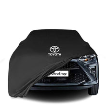 Toyota Wigo Indoor Car Cover Custom Fit, Black, Gray, Blue, Red Color