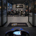 MV AGUSTA Premium Custom Rug (28x87) INCHS (75x220)Cm – Motorcycle Garage & Room Decor