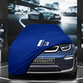 BMW İ3 Custom Fit Indoor Car Cover Soft Stretch Black Gray Blue Red Dust Protection Garage Cover Laser Cut + Bag