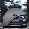 BMW İ3 Custom Fit Indoor Car Cover Soft Stretch Black Gray Blue Red Dust Protection Garage Cover Laser Cut + Bag
