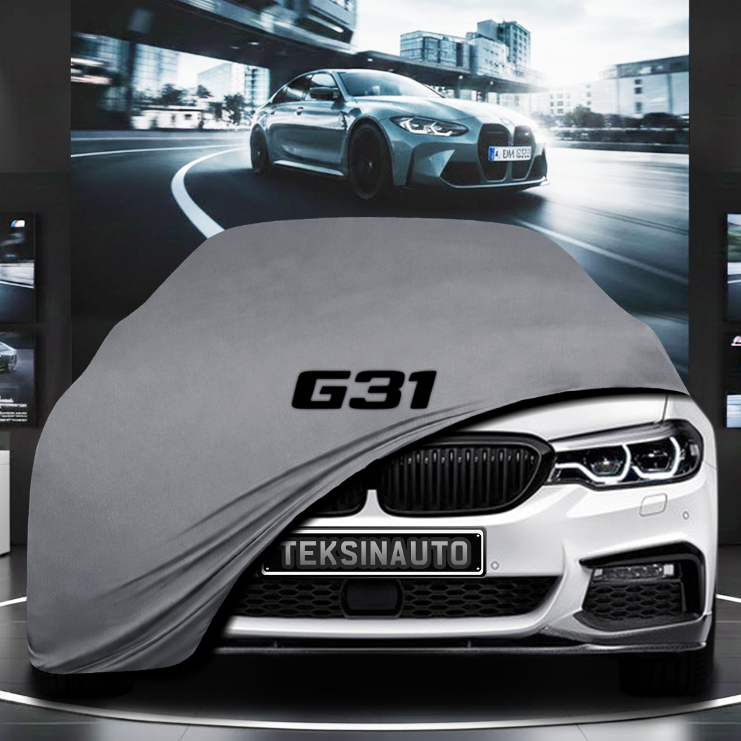 BMW 5 G31 TOURİNG (2016-) Custom Fit Indoor Car Cover Soft Stretch Black Gray Blue Red Dust Protection Garage Cover Laser Cut + Bag