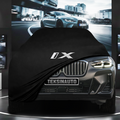 BMW İX 3 (2021-) Custom Fit Indoor Car Cover Soft Stretch Black Gray Blue Red Dust Protection Garage Cover Laser Cut + Bag