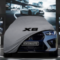 BMW X6 F96 M (2020-) Custom Fit Indoor Car Cover Soft Stretch Black Gray Blue Red Dust Protection Garage Cover Laser Cut + Bag