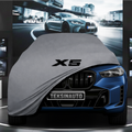 BMW X5 F95 (2023-) Custom Fit Indoor Car Cover Soft Stretch Black Gray Blue Red Dust Protection Garage Cover Laser Cut + Bag