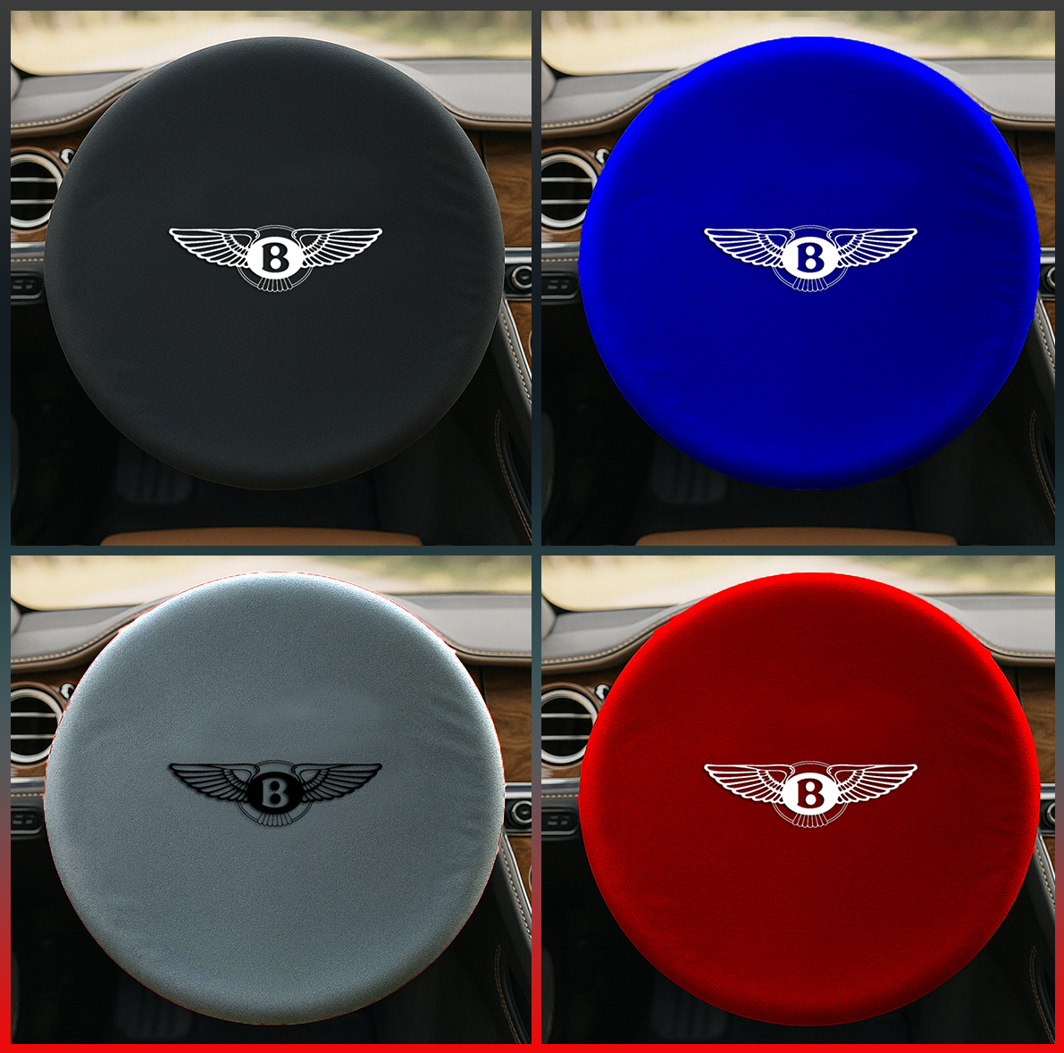 BENTLEY CONTİNENTAL GT GEN 3 2018-2024 Custom Fit Indoor Car Cover Soft Stretch Black Gray Blue Red Dust Protection Garage Cover Laser Cut + Bag